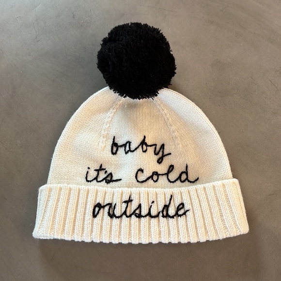 kate spade baby it’s cold outside beanie - Picture 3 of 7